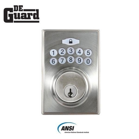 DEGUARD Electronic Keypad Keyed Deadbolt - SN-KW1 KKEDH-SN-KW1